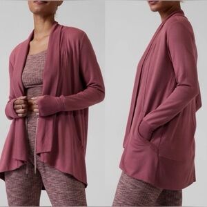 Athleta Women's Tawny Rose Pranayama Wrap Cardigan